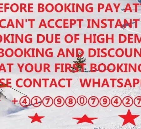 Апартаменты Contact Us At What App - 0041-798-079-427 To Book!! Penthouse Lilly In St Christoph